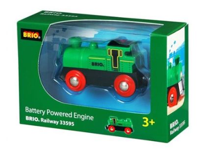 Brio Elektronická lokomotiva zelená