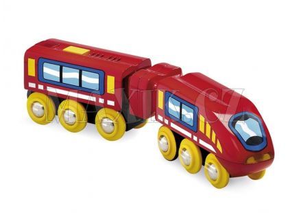 BRIO Expres na dálkové ovládání červený