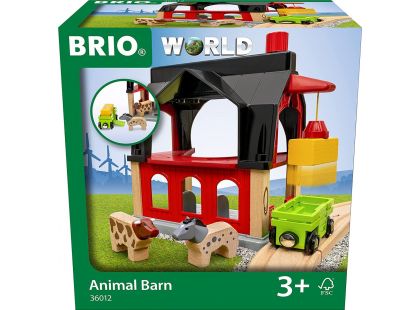 BRIO World 36012 Stáj pro zvířata