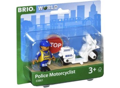 Brio Policejní motorka II.