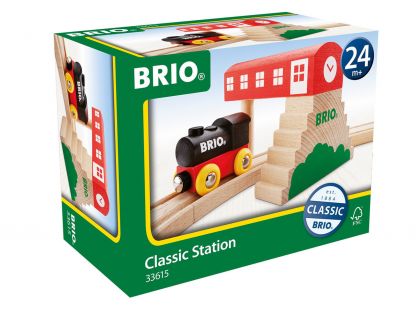 Brio Série klasic Vlaková stanice - Poškozený obal