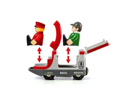 Brio Vláčkodráha velká s výhybkami, mostem, nástupištěm 42dílů - Poškozený obal