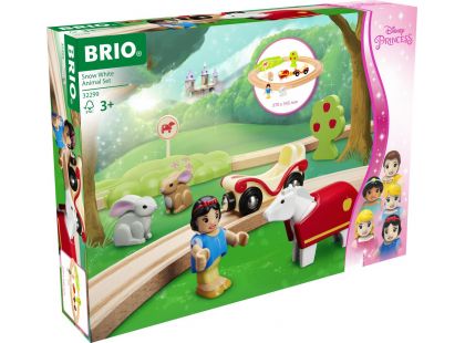 Brio World 32299 Disney Princess Vlakový set Sněhurky a zvířátek