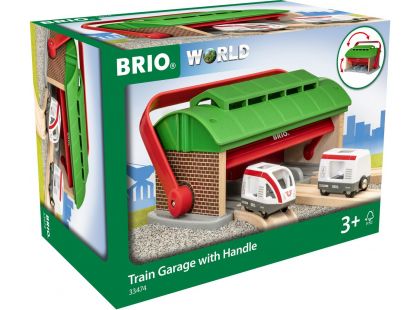 Brio World 33474 Přenosné vlakové depo