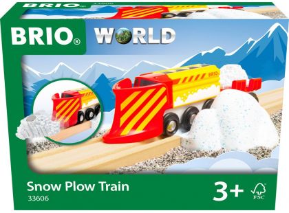 Brio World 33606 Vlak se sněhovým pluhem