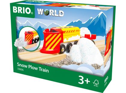 Brio World 33606 Vlak se sněhovým pluhem