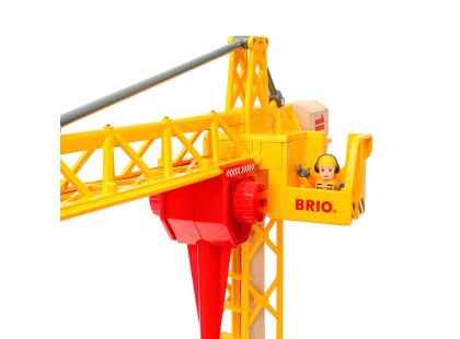 Brio World 33835 Svítící stavební jeřáb
