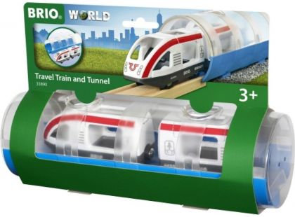 Brio World 33890 Tunel a osobní vlak