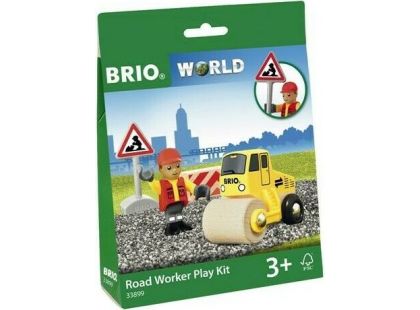 Brio World 33899 Hrací set práce na silnici
