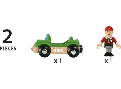 Brio World 33937 Hrací set sportovní auto