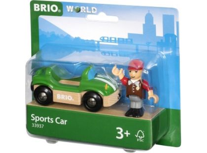 Brio World 33937 Hrací set sportovní auto