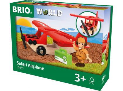 Brio World 33963 Safari letadlo