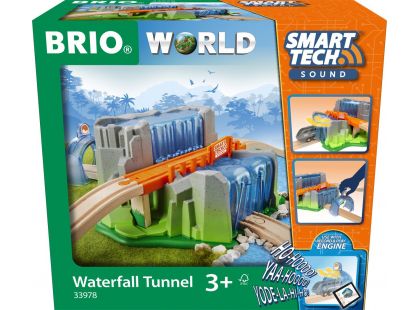 Brio World 33978 Smart Tech Sound Tunel s vodopádem