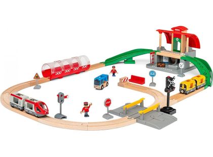 Brio World 33989 Sada hlavního nádraží - Poškozený obal
