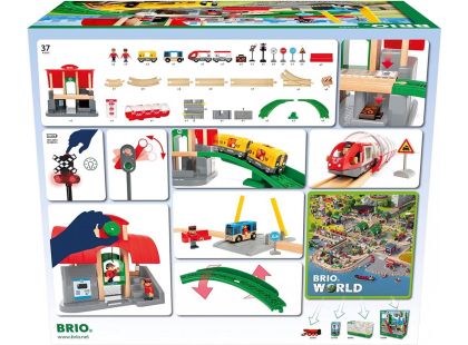 Brio World 33989 Sada hlavního nádraží - Poškozený obal