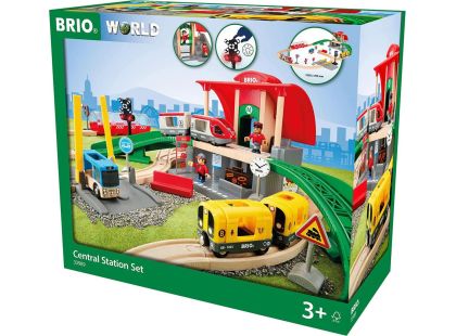 Brio World 33989 Sada hlavního nádraží - Poškozený obal