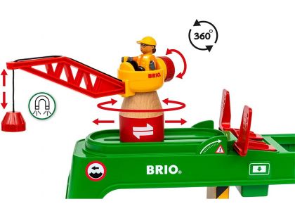 Brio World 33996 Nákladní jeřáb