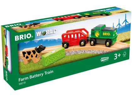 Brio World 36018 Farmářský vlak na baterie