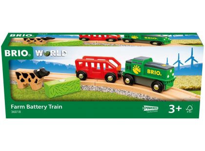 Brio World 36018 Farmářský vlak na baterie