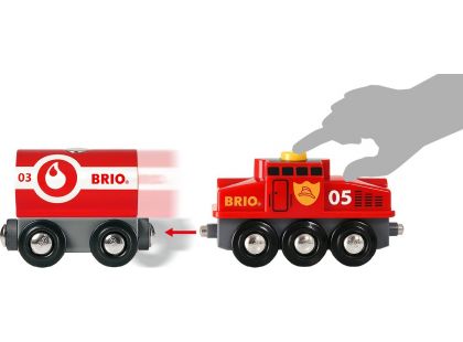 Brio World 36025 Vlaková sada záchranářského týmu