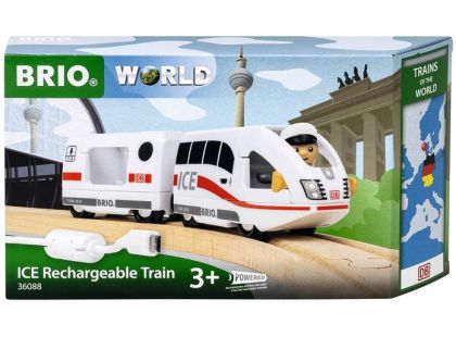 Brio World 36088 Edice Světové vlaky: ICE Dobíjecí vlak na baterie