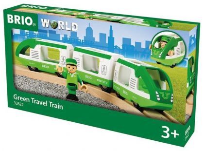 Brio Zelený cestovní vlak