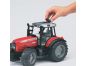 Bruder 02045 Traktor Massey Ferguson + červený vůz 2
