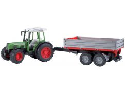 Bruder 02104 Traktor FENDT Farmer + vůz