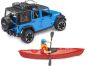 Bruder 02529 Jeep Wrangler RubiconUnlimited s kajakem a figurkou - Poškozený obal 5