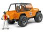 Bruder 02541 Jeep Cross Country oranžový s figurkou 3