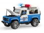 Bruder 02595 Policejní Land Rover s figurkou 3