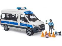 Bruder 02683 Mercedes-Benz Sprinter Policejní s houkačkou