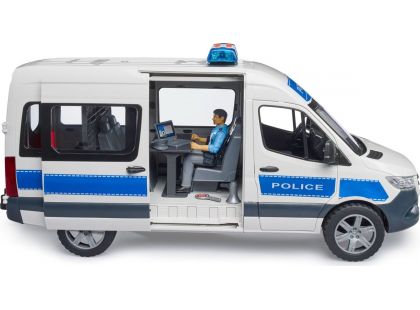 Bruder 02683 Mercedes-Benz Sprinter Policejní s houkačkou