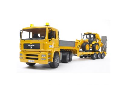 Bruder 02776 Nákladní auto MAN návěs + traktor JCB Bruder 02776 Nákladní auto MAN návěs + traktor JCB