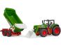 Bruder 03452 Roadmax Traktor s ramenem a vlekem 4
