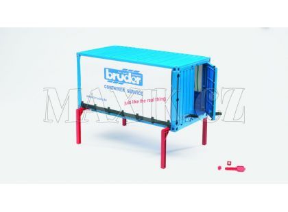 BRUDER 03900 Kontejner s boční plachtou