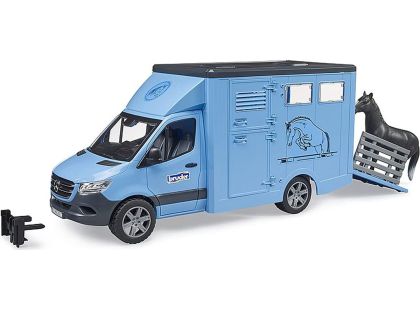 Bruder 2674 Mercedes Benz Sprinter přeprava koní 1:16 - Poškozený obal