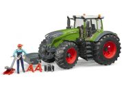 Bruder 4041 Traktor Fendt 1050 Vario s mechanikem a příslušenstvím 1:16