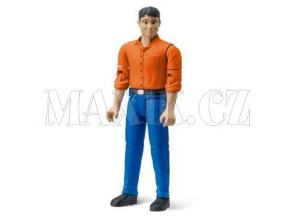 Bruder 60001 Bworld Figurka Muž nízké boty