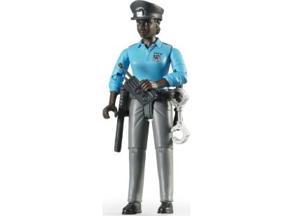 Bruder 60431 Bworld Figurka Policistka černoška Bruder 60431 Bworld Figurka Policistka černoška