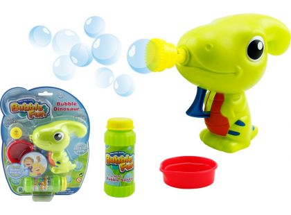 Bubble Fun Bublifuk Dinosaurus s náplní 60 ml zelený