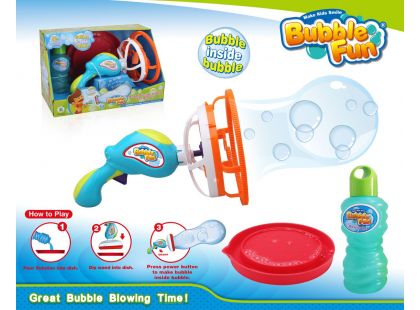 Bubble Fun Stroj na bubliny v jumbo bublině s náplní 236 ml