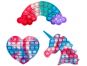 Bubble Pop It Praskající bubliny antistresová spol. hra tvary srdce 2