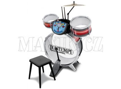 Bubny s elektronickým učitelem Bontempi