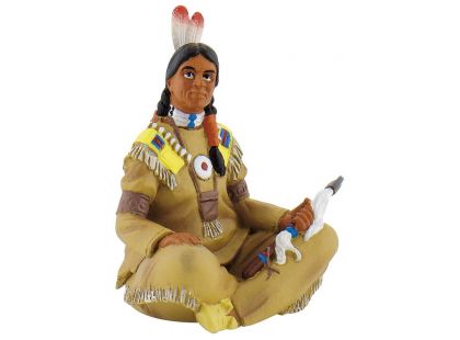 Bullyland Indián sedící