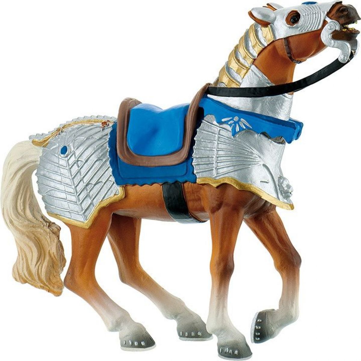 Bullyland Válečný kůň modrý
