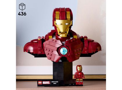 LEGO® Marvel 76327 Busta Iron Man MK4