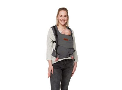 ByKay klokanka 4WAY CLICK CARRIER Steel Grey