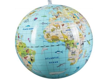 Caly Nafukovací globus Zvířata 30 cm