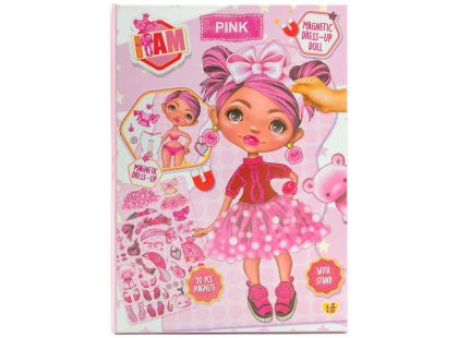 Canenco Panenky oblékací magnetické I am Pink